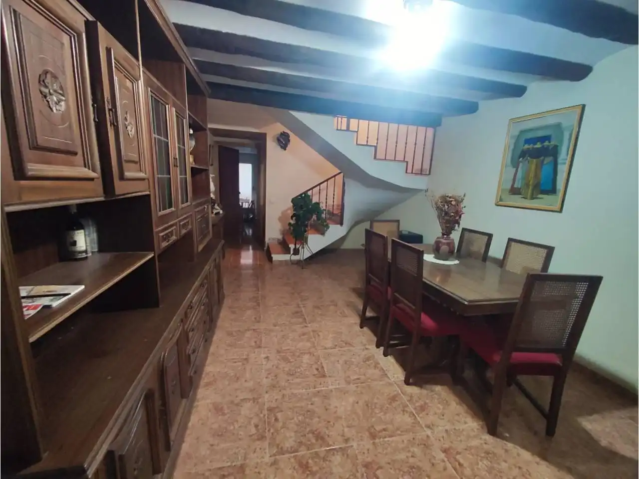 Dining room of Houses for sale in Zaidín  with Furnished