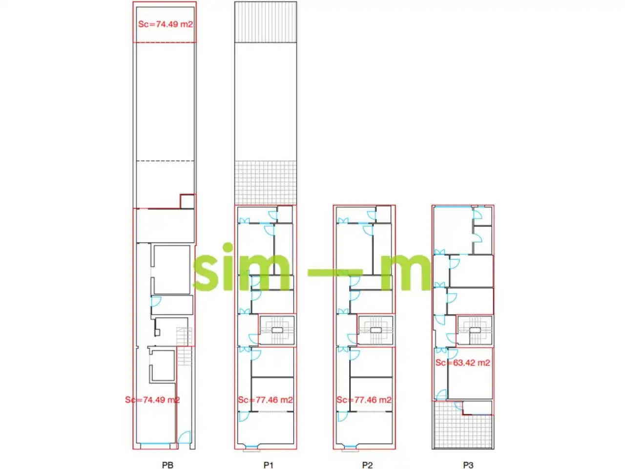 Haus oder Chalet zum Verkauf in Vic mit Privatgarten und Terrasse