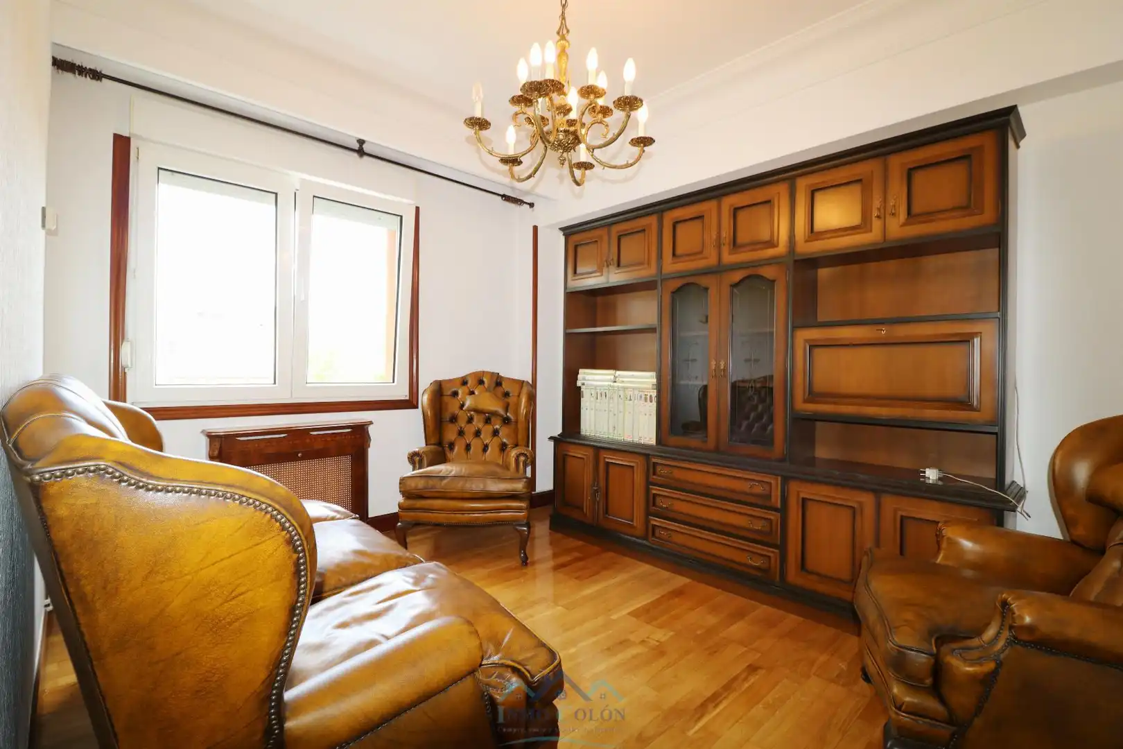 Sala de estar de Piso en venta en Irun  con Calefacción y Amueblado