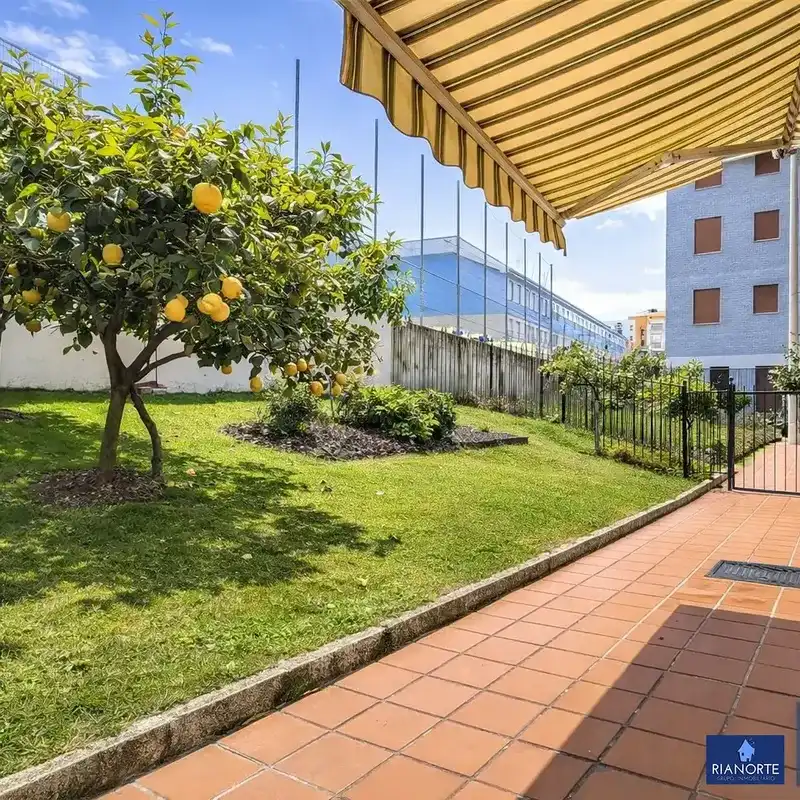 Terrace of Flat for sale in Gozón  with Heating, Private garden and Terrace