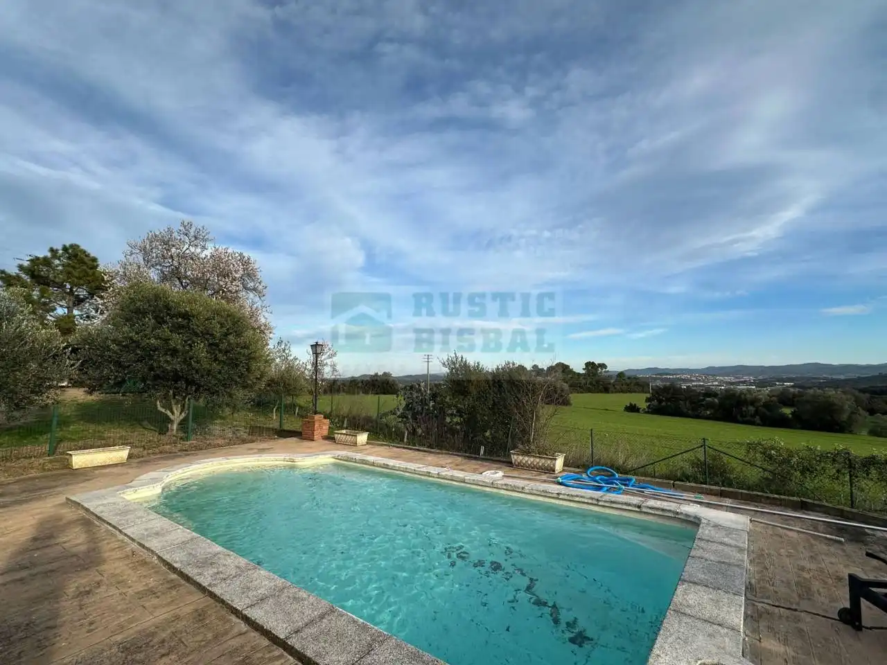 Piscina de Finca rústica en venta en Corçà con Aire acondicionado, Calefacción y Terraza