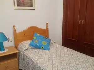 Bedroom of Flat for rent in Ciudad Real Capital  with Air Conditioner, Terrace and Furnished