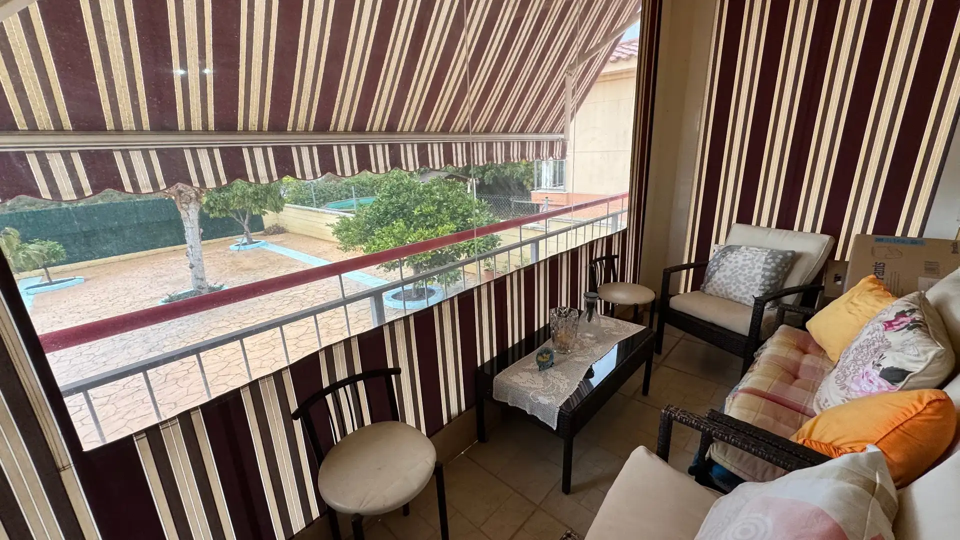 Terrace of Detached homes for sale in La Riera de Gaià  with Air Conditioner, Heating and Private garden