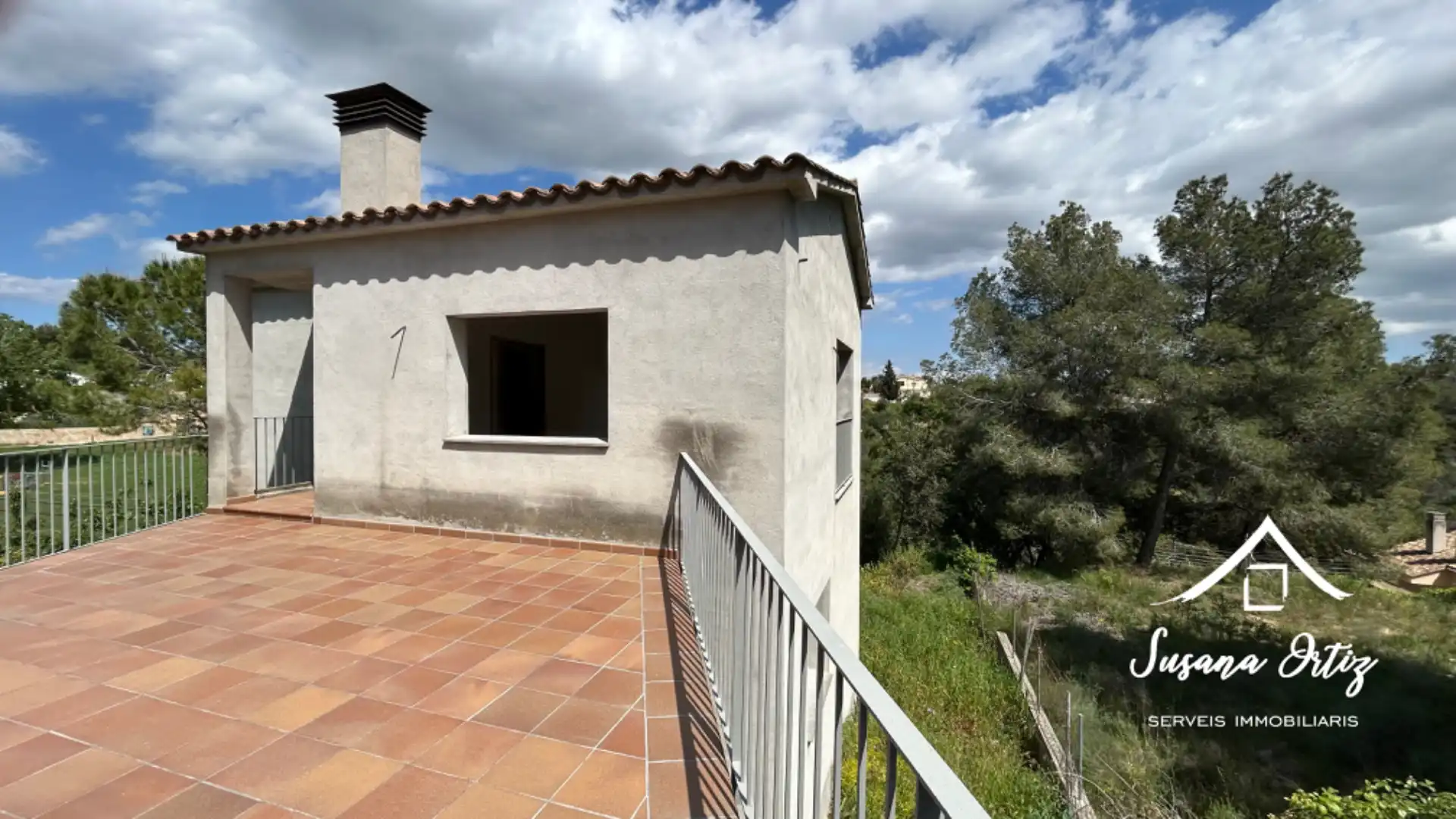 Vista exterior de Casa o xalet en venda en Piera amb Calefacció, Terrassa i Traster