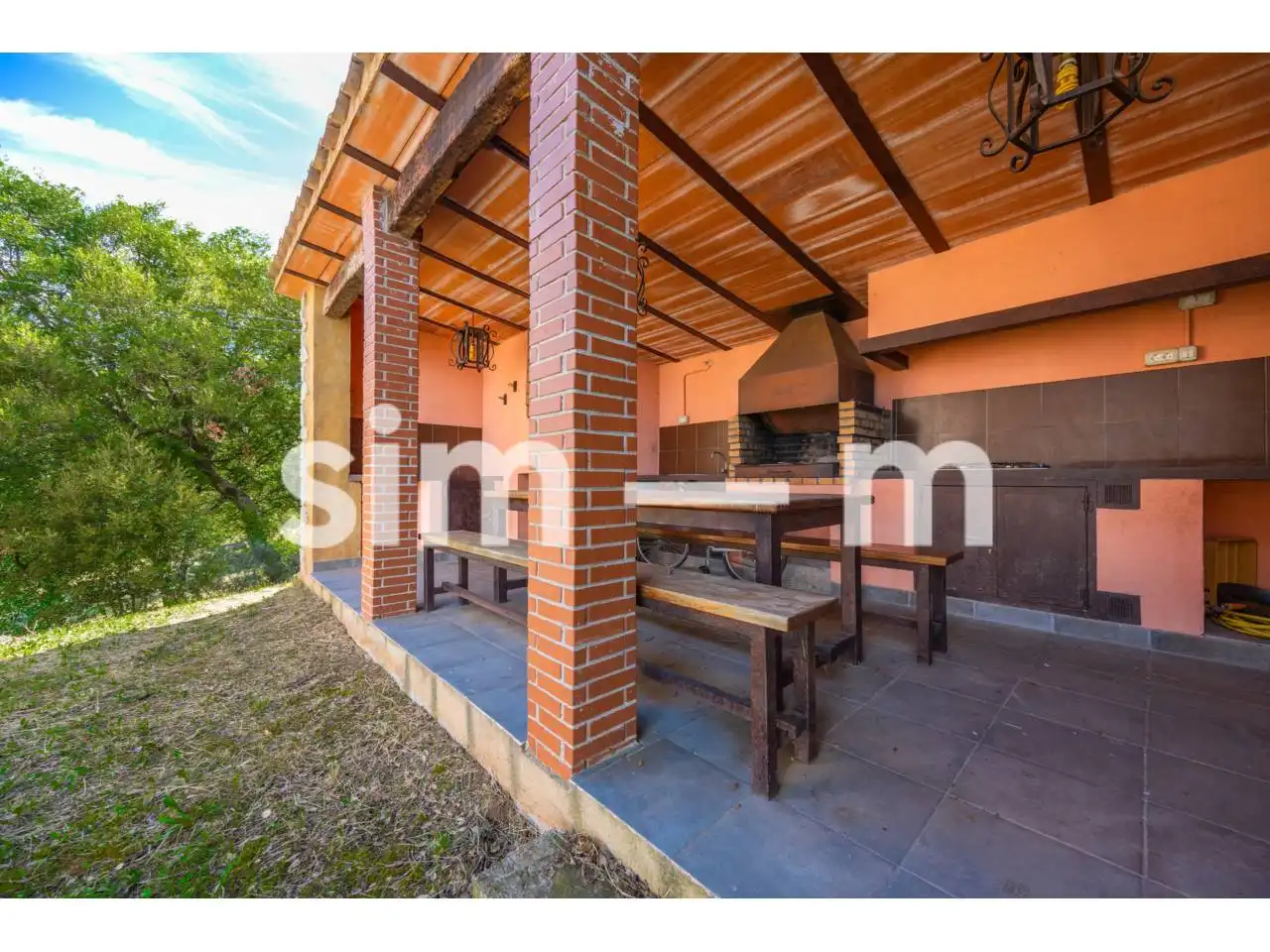 Jardí de Finca rústica en venda en El Brull amb Calefacció, Jardí privat i Terrassa