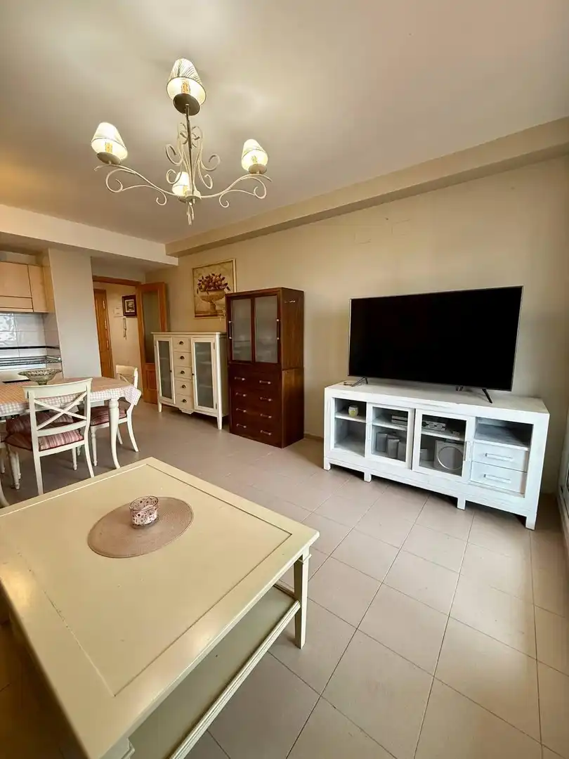 Sala d'estar de Apartament en venda en Villajoyosa / La Vila Joiosa amb Aire condicionat, Terrassa i Balcó