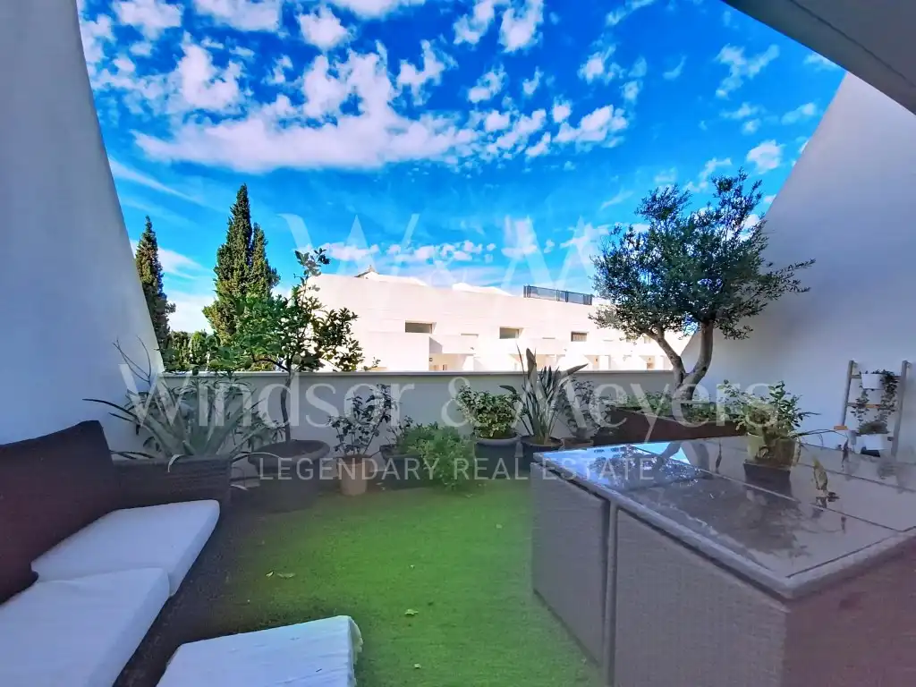 Terrassa de Dúplex en venda en Santa Eulària des Riu amb Aire condicionat, Calefacció i Terrassa