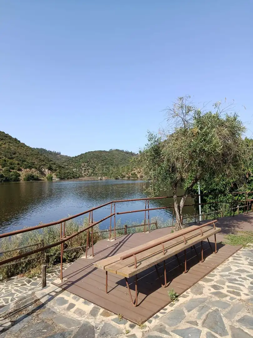 Terrace of Houses for sale in Herrera de Alcántara  with Air Conditioner, Swimming Pool and Balcony