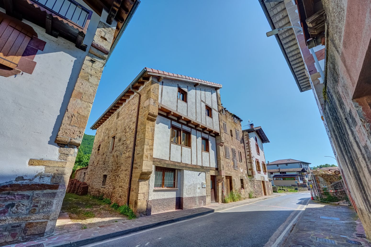 Exterior view of Single-family semi-detached for sale in Bertizarana  with Heating, Private garden and Storage room