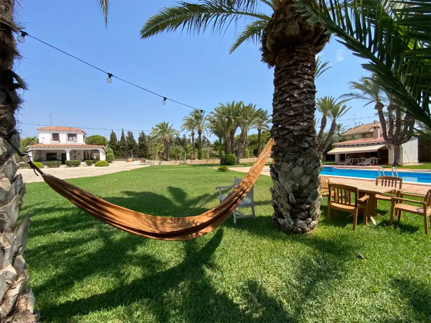 Jardí de Casa o xalet en venda en Santa Pola amb Aire condicionat i Piscina