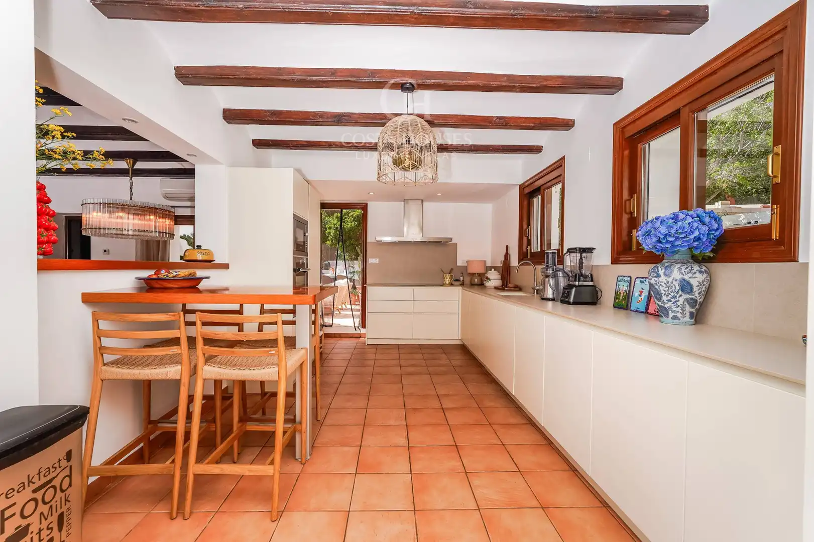 Kitchen of Houses for sale in Jávea / Xàbia  with Air Conditioner, Heating and Private garden