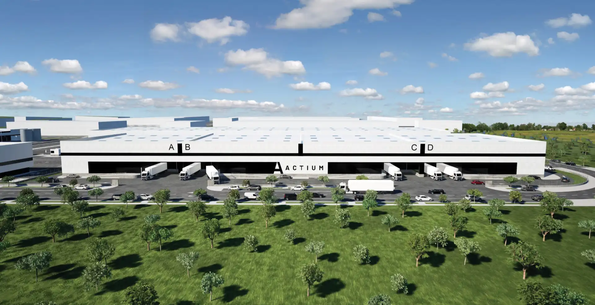 Exterior view of Industrial buildings for rent in Madrid  with Heating and Alarm