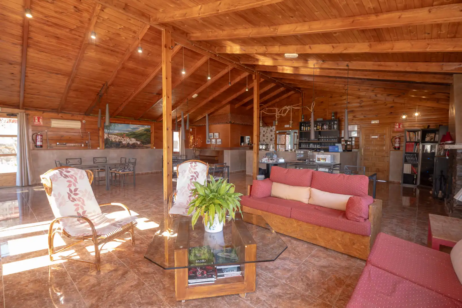 Sala de estar de Finca rústica en venta en Nevada con Aire acondicionado, Jardín privado y Terraza