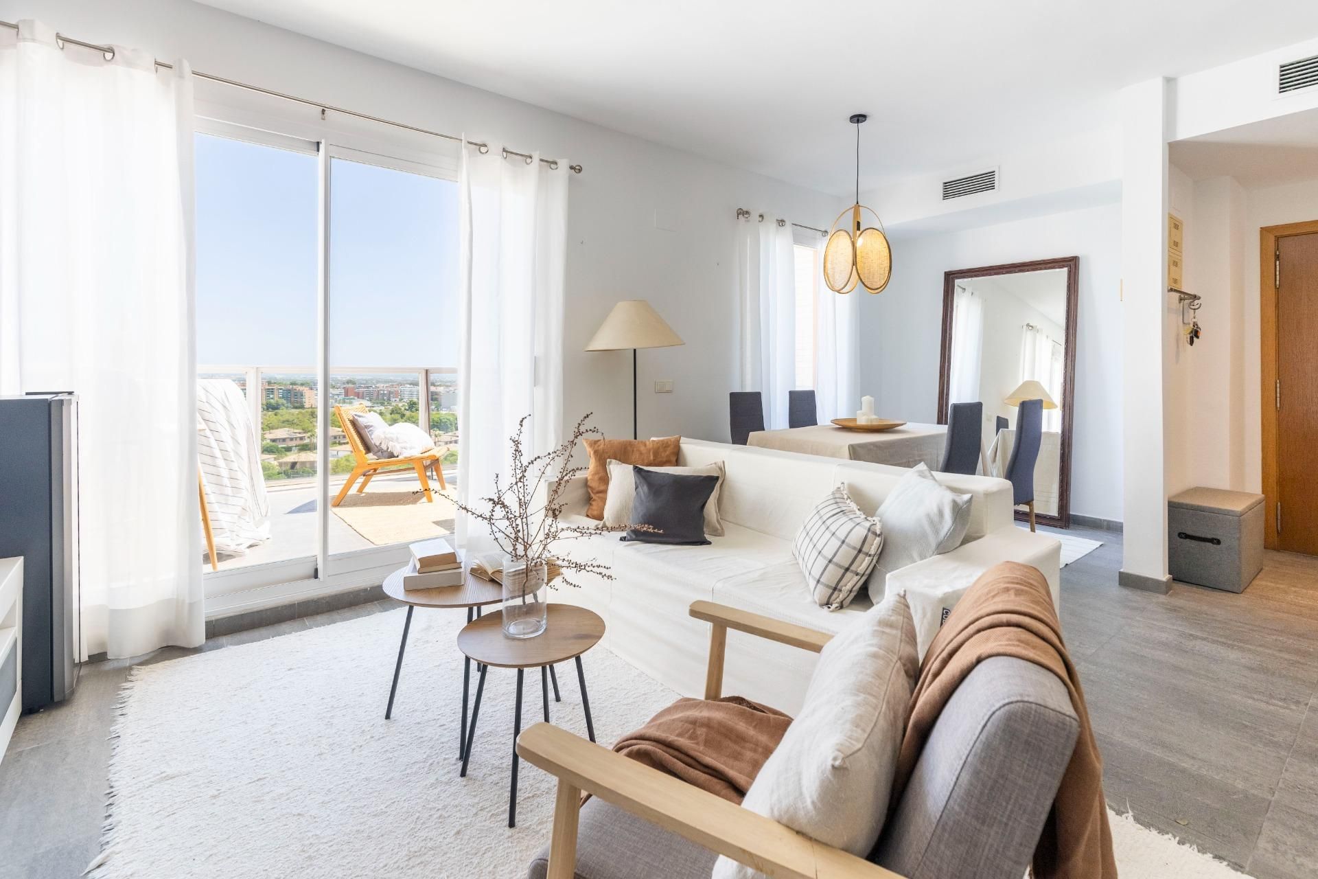 Living room of Attic for sale in Paterna  with Air Conditioner, Heating and Private garden