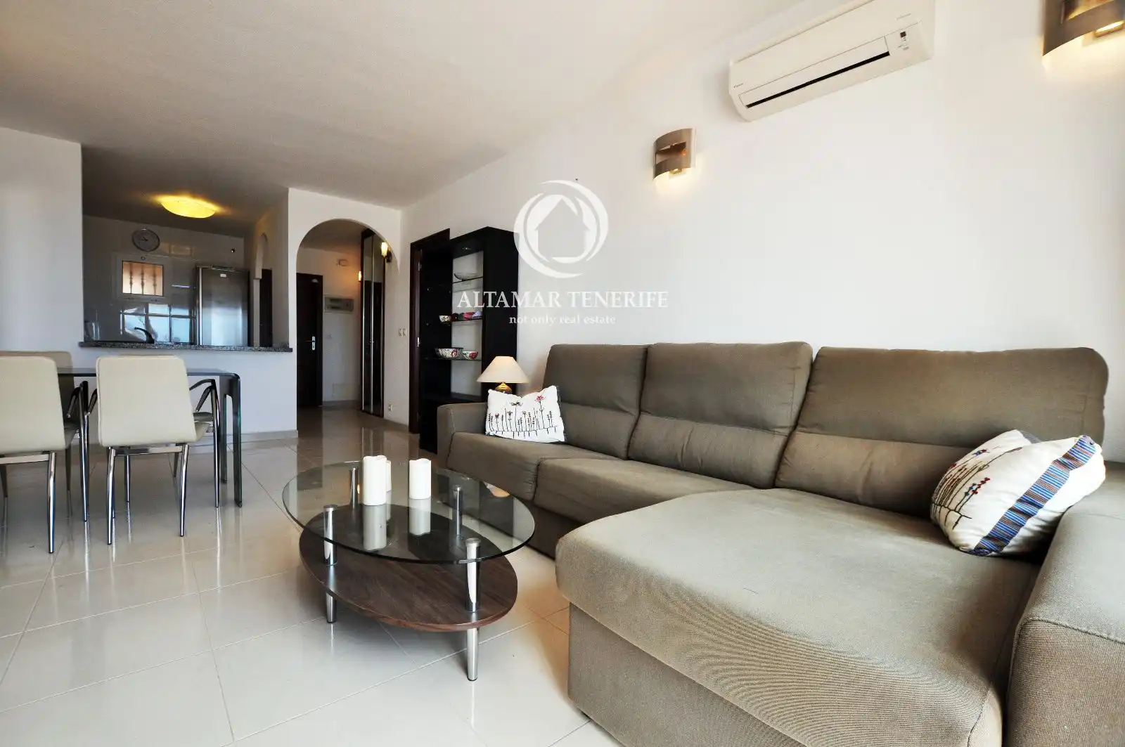 Sala d'estar de Apartament de lloguer en Adeje amb Terrassa, Traster i Piscina
