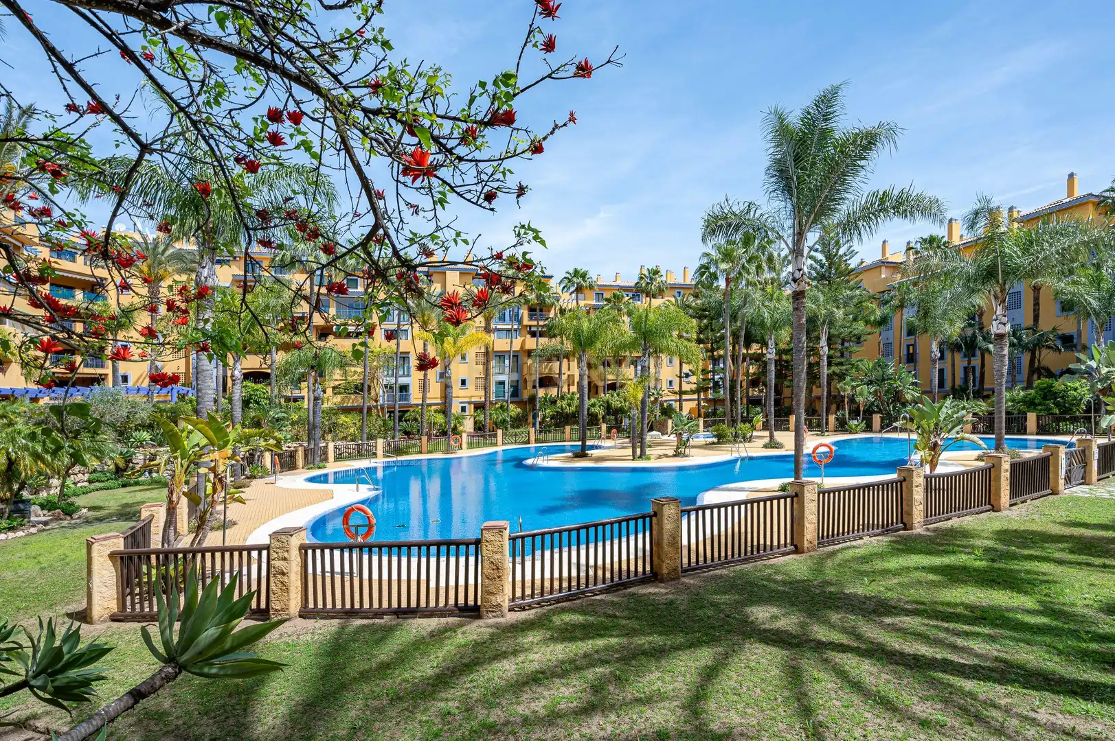 Jardín de Apartamento en venta en Marbella con Aire acondicionado, Jardín privado y Horno