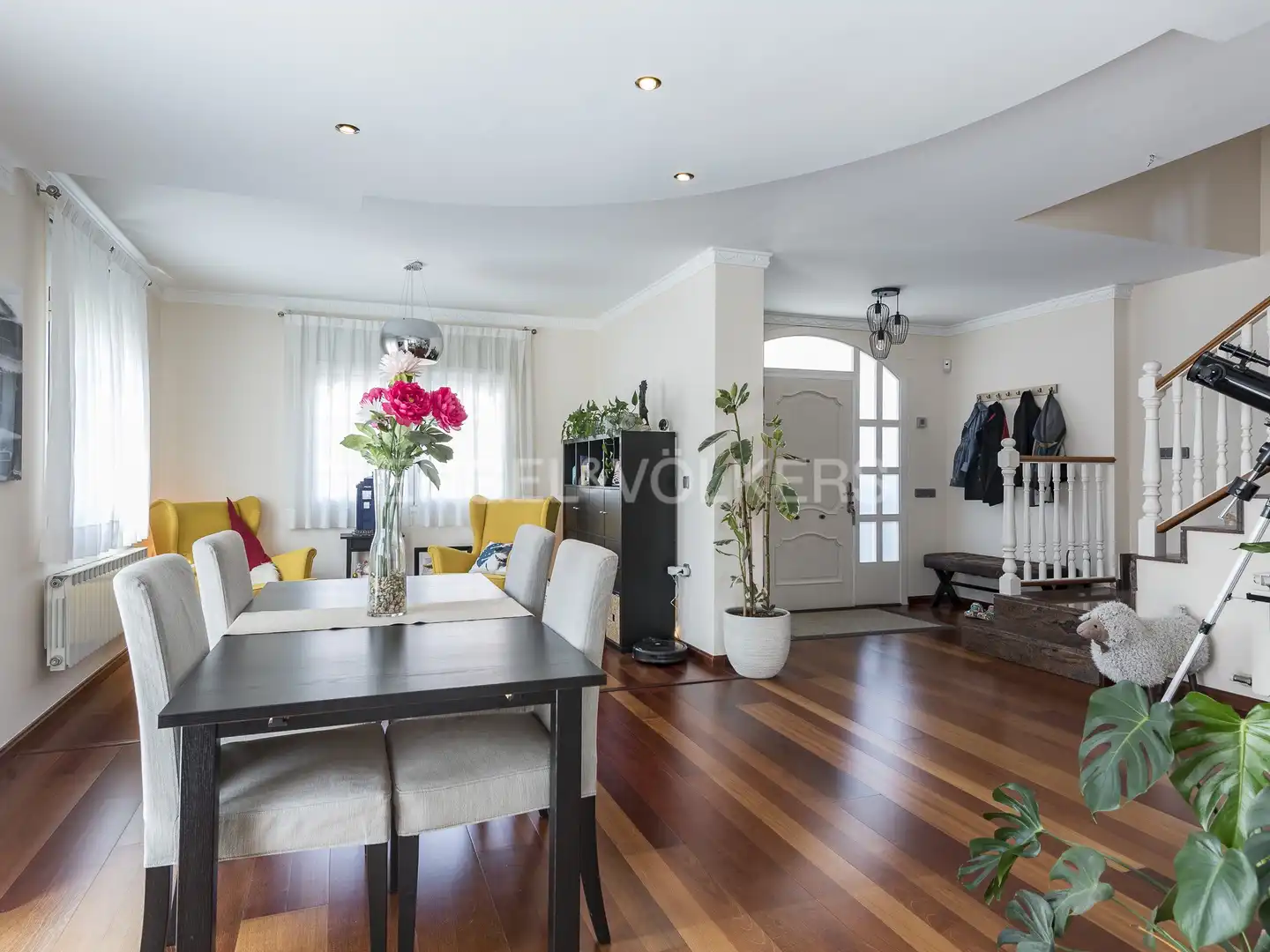 Sala de estar de Casa o chalet de alquiler en Granollers con Aire acondicionado, Calefacción y Jardín privado
