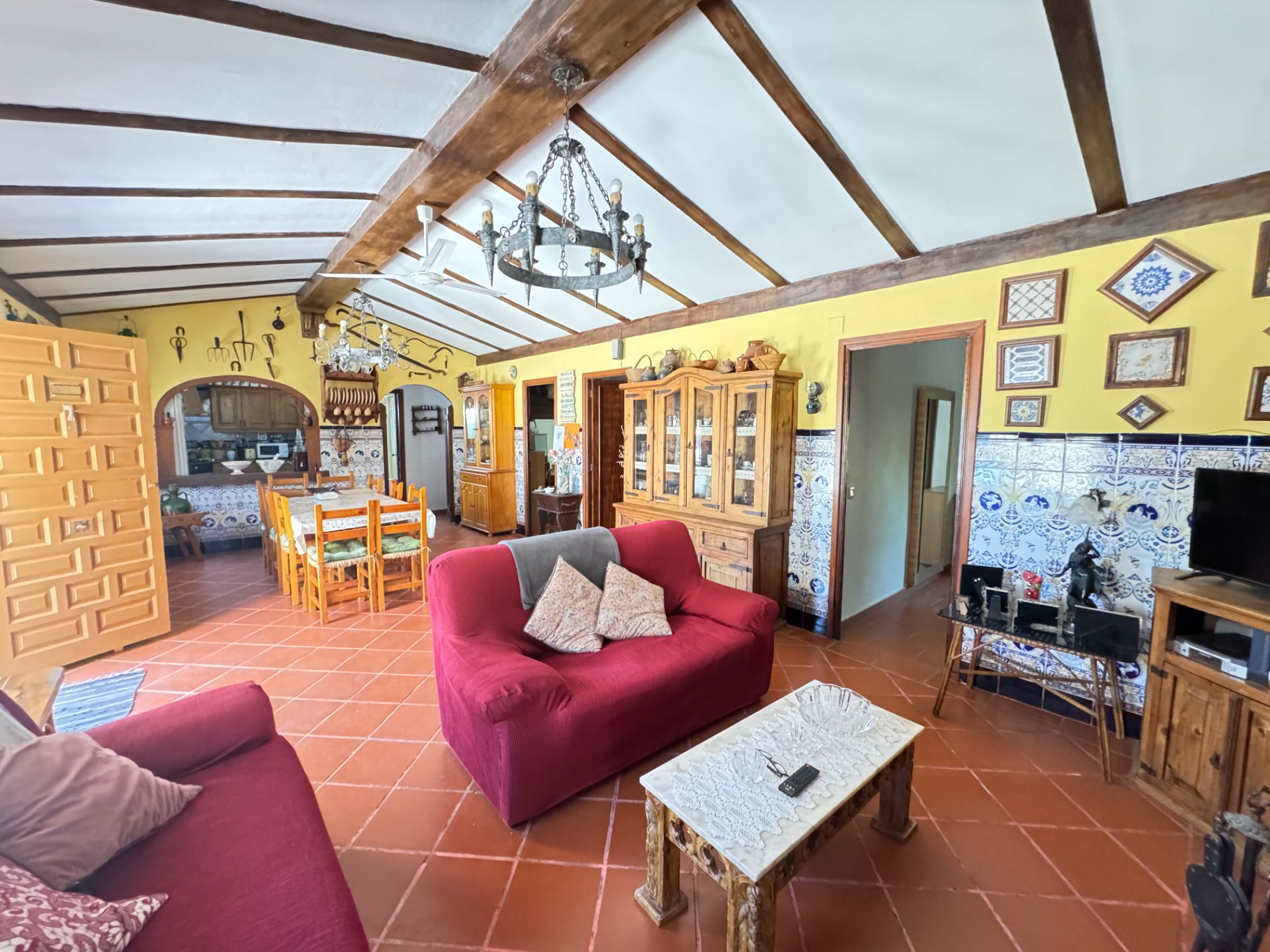 Living room of Country house for sale in Llíria  with Private garden, Terrace and Swimming Pool