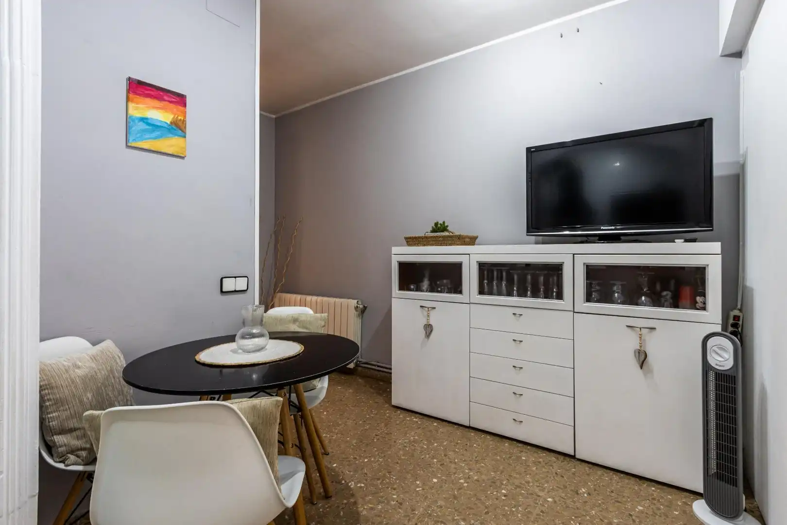 Living room of Flat for sale in Sabadell  with Heating, Storage room and Balcony