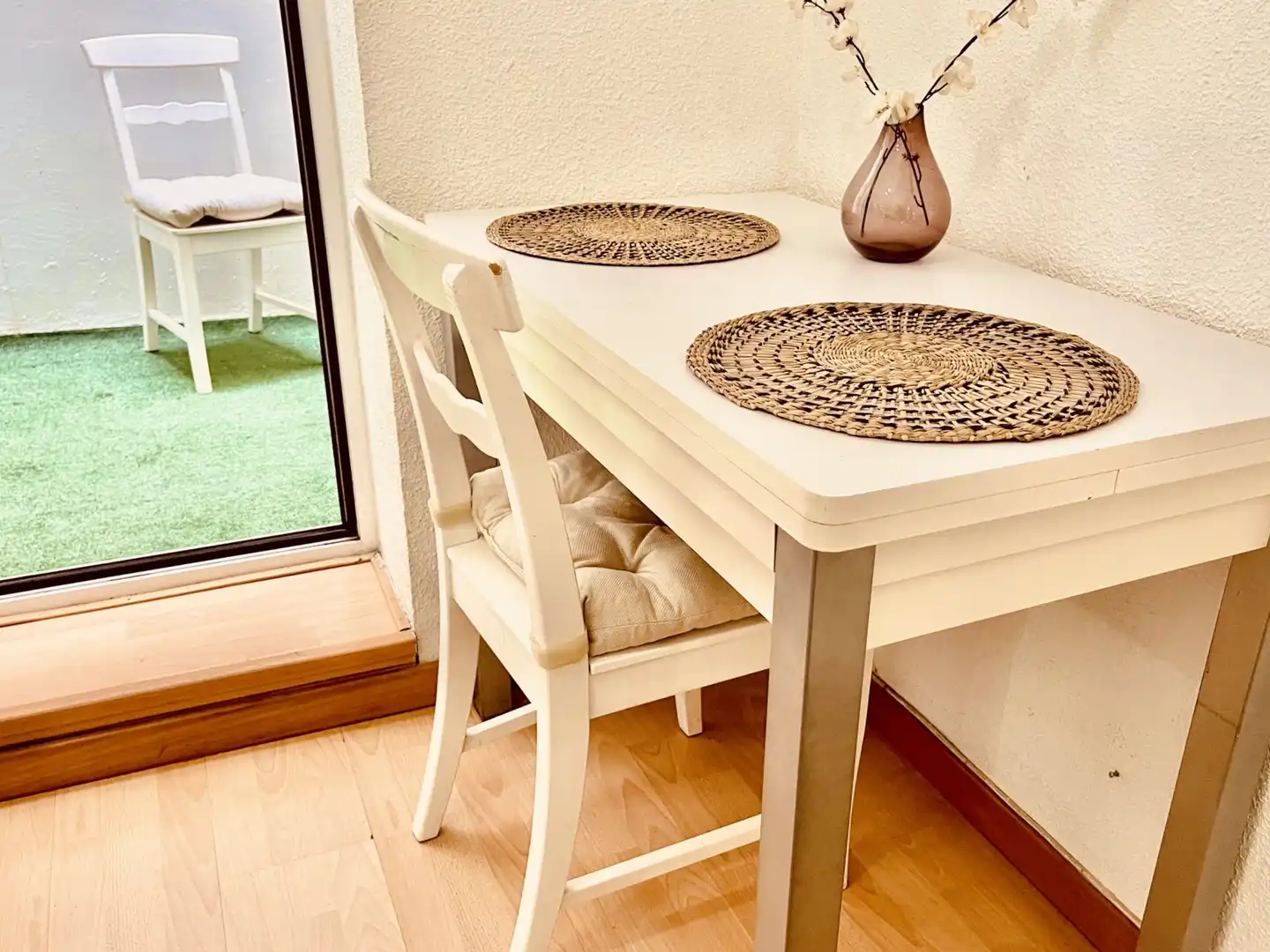 Balcony of Apartments for rent in Madrid  with Heating, Terrace and Furnished
