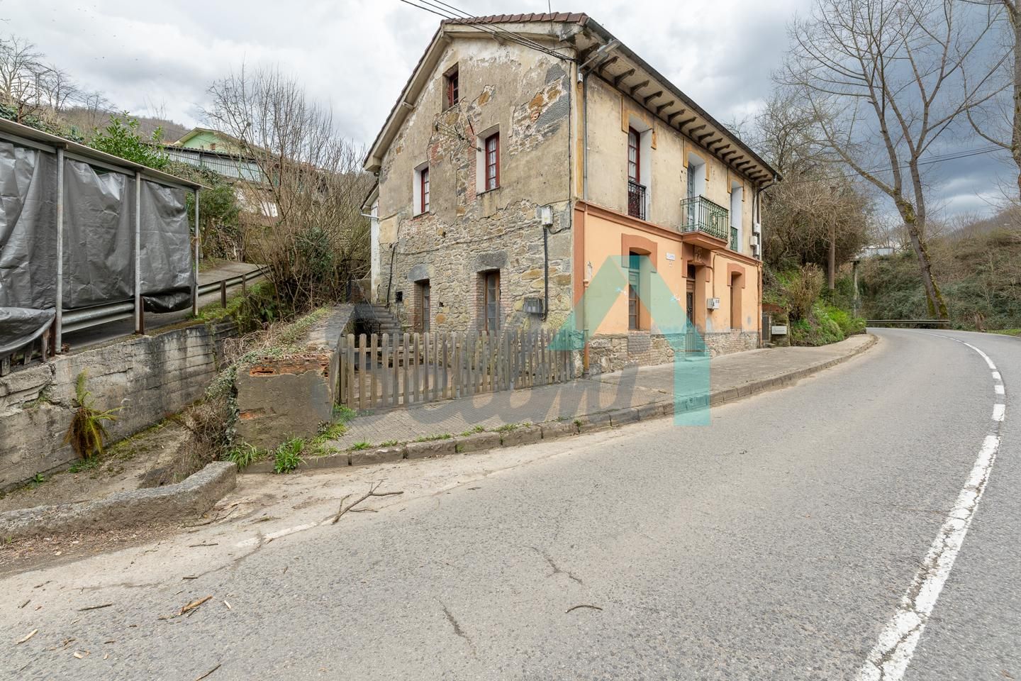 Exterior view of House or chalet for sale in Mieres (Asturias)  with Private garden, Parquet flooring and Terrace