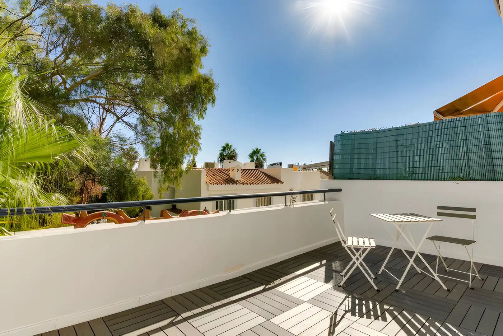 Terrace of Detached homes for sale in Almería  with Air Conditioner, Terrace and Swimming Pool