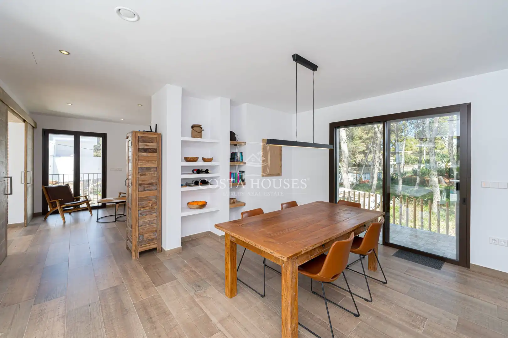 Dining room of Houses for sale in Jávea / Xàbia  with Air Conditioner, Heating and Private garden