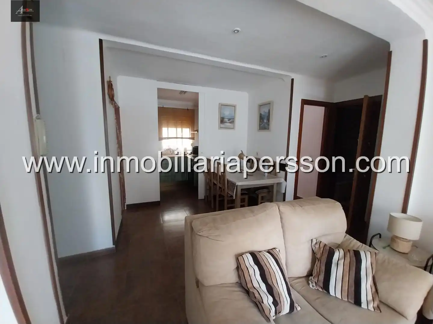 Wohnzimmer von Wohnung zum Verkauf in Manilva mit Klimaanlage, Möbliert und Balkon