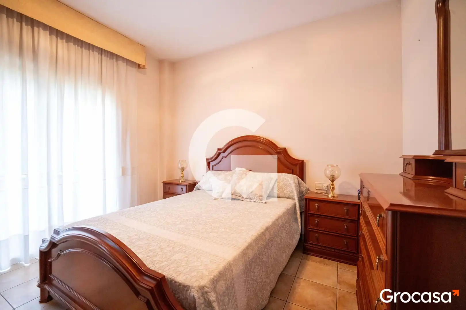 Bedroom of Flat for sale in Mataró  with Heating, Oven and TV