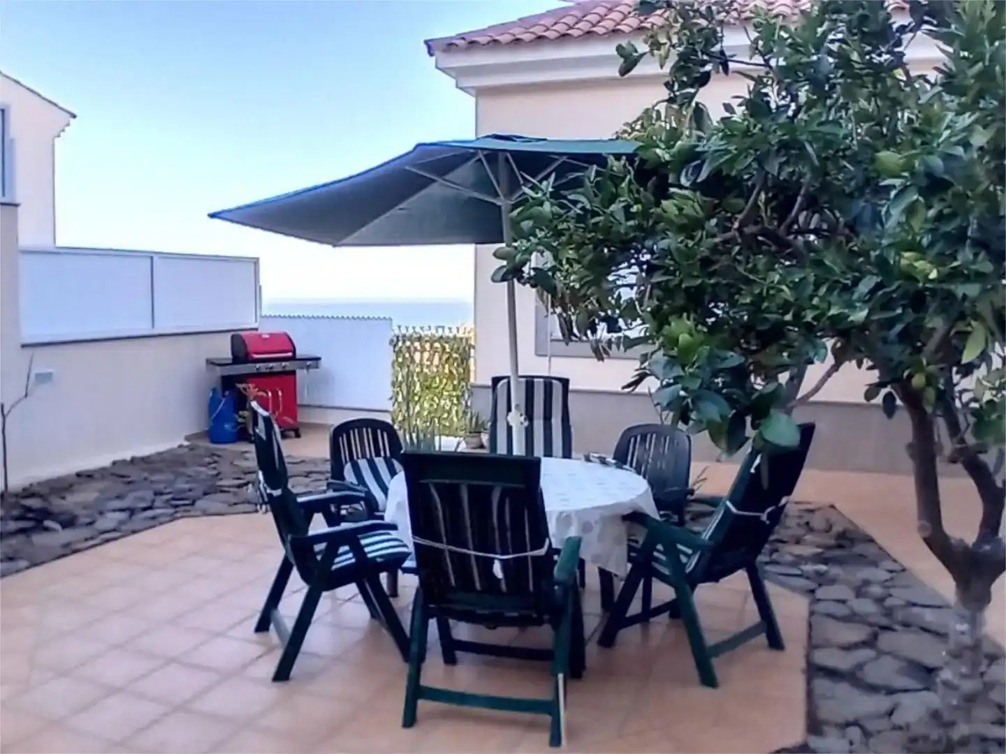 Terrace of Flat for sale in Mogán  with Air Conditioner, Private garden and Storage room