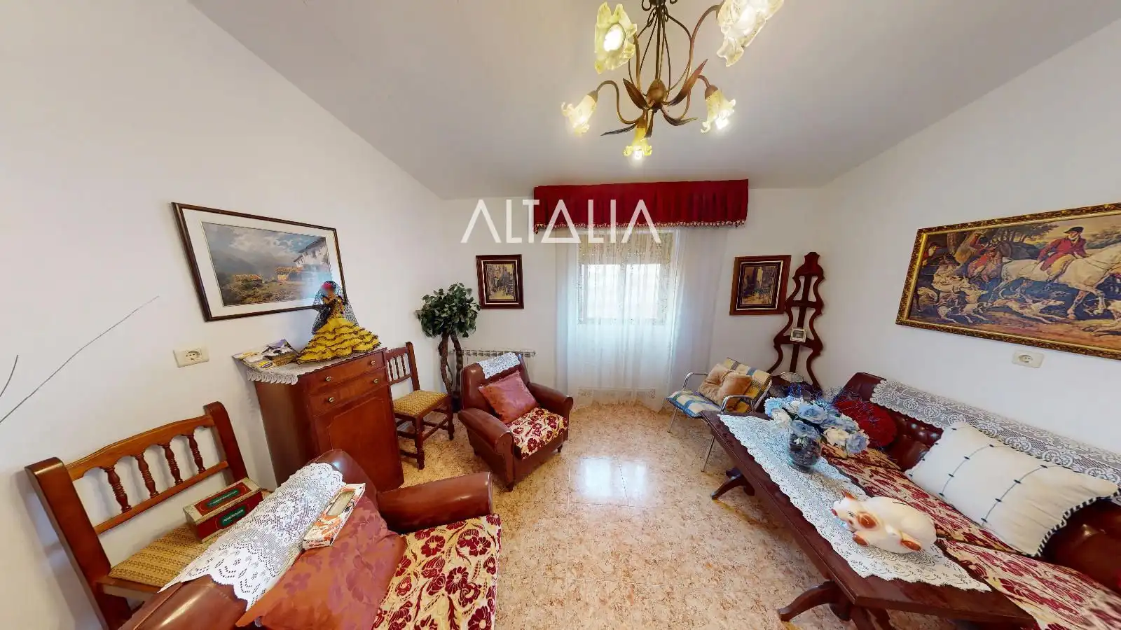 Wohnzimmer von Haus oder Chalet zum Verkauf in Horcajo de Santiago mit Heizung