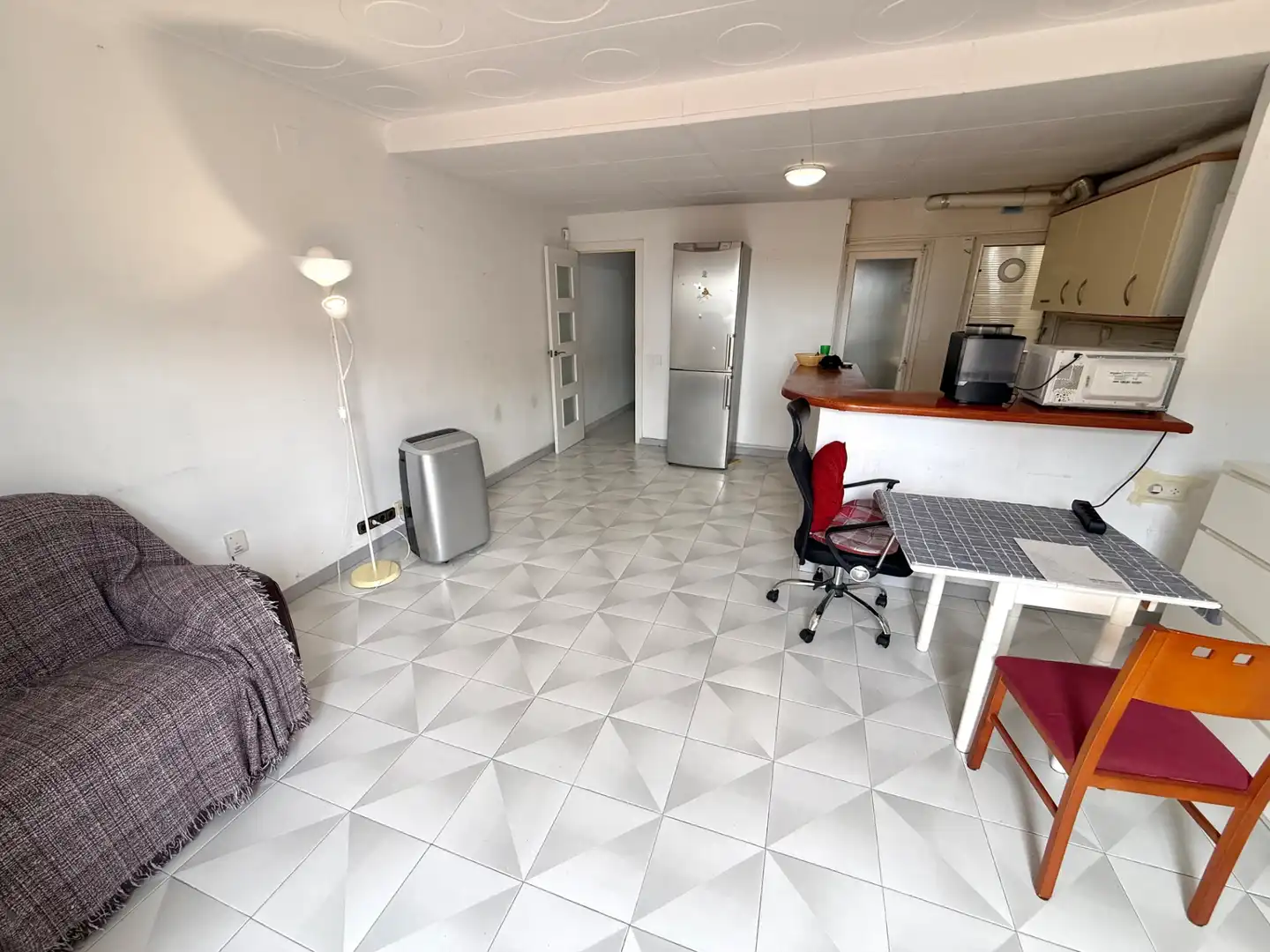 Cocina de Ático en venta en Barcelona con Terraza y Horno