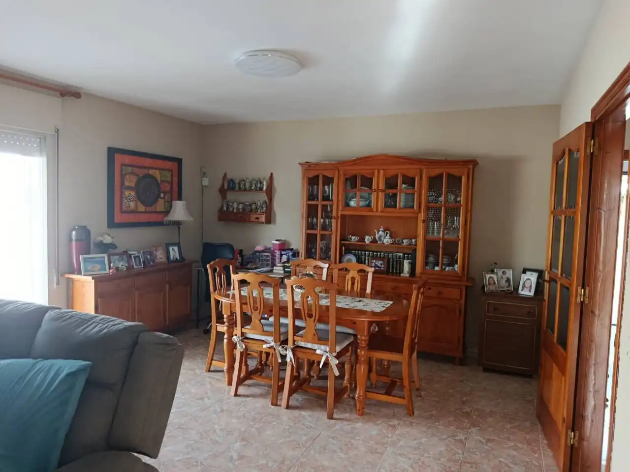 Menjador de Casa o xalet en venda en Vinaròs amb Aire condicionat, Jardí privat i Terrassa