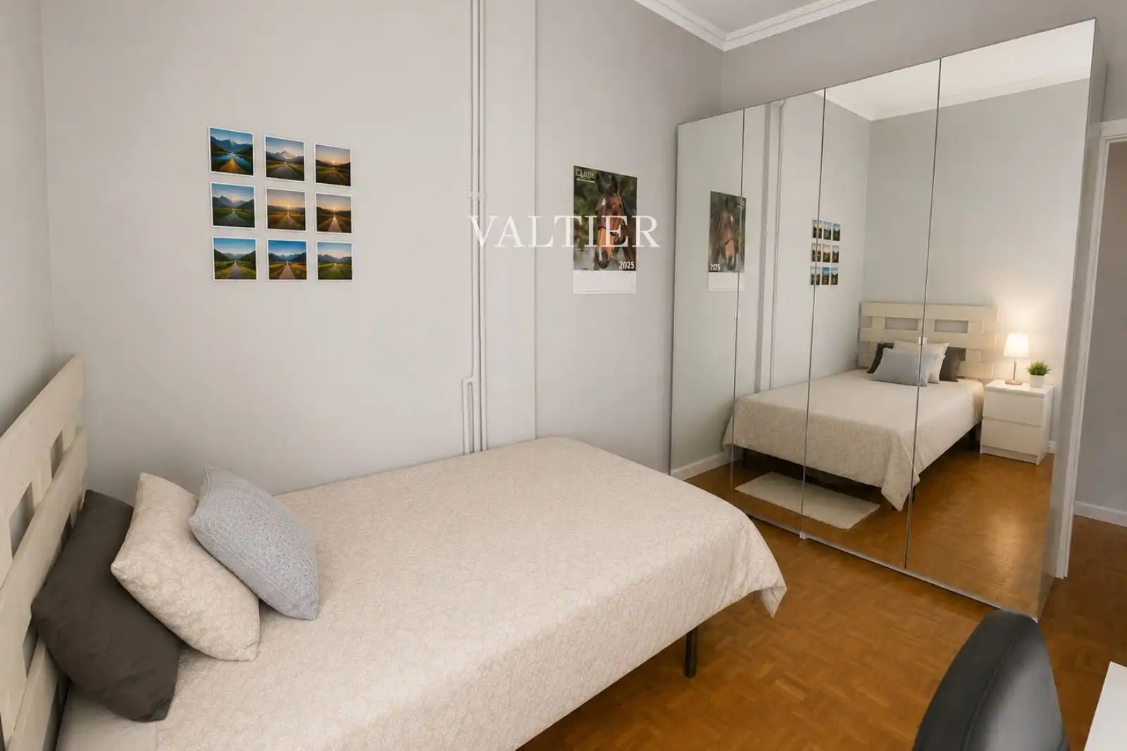 Bedroom of Flat for rent in Madrid  with Storage room and Furnished