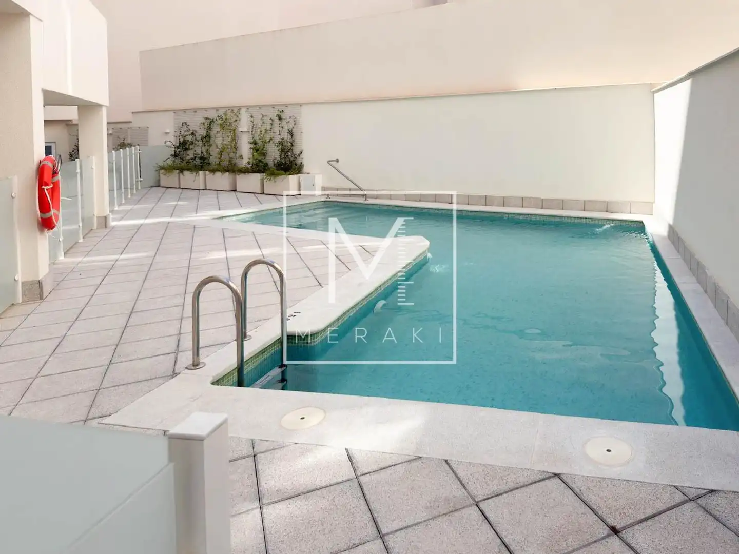 Piscina de Estudio de alquiler en Albacete con Calefacción, Amueblado y Balcón