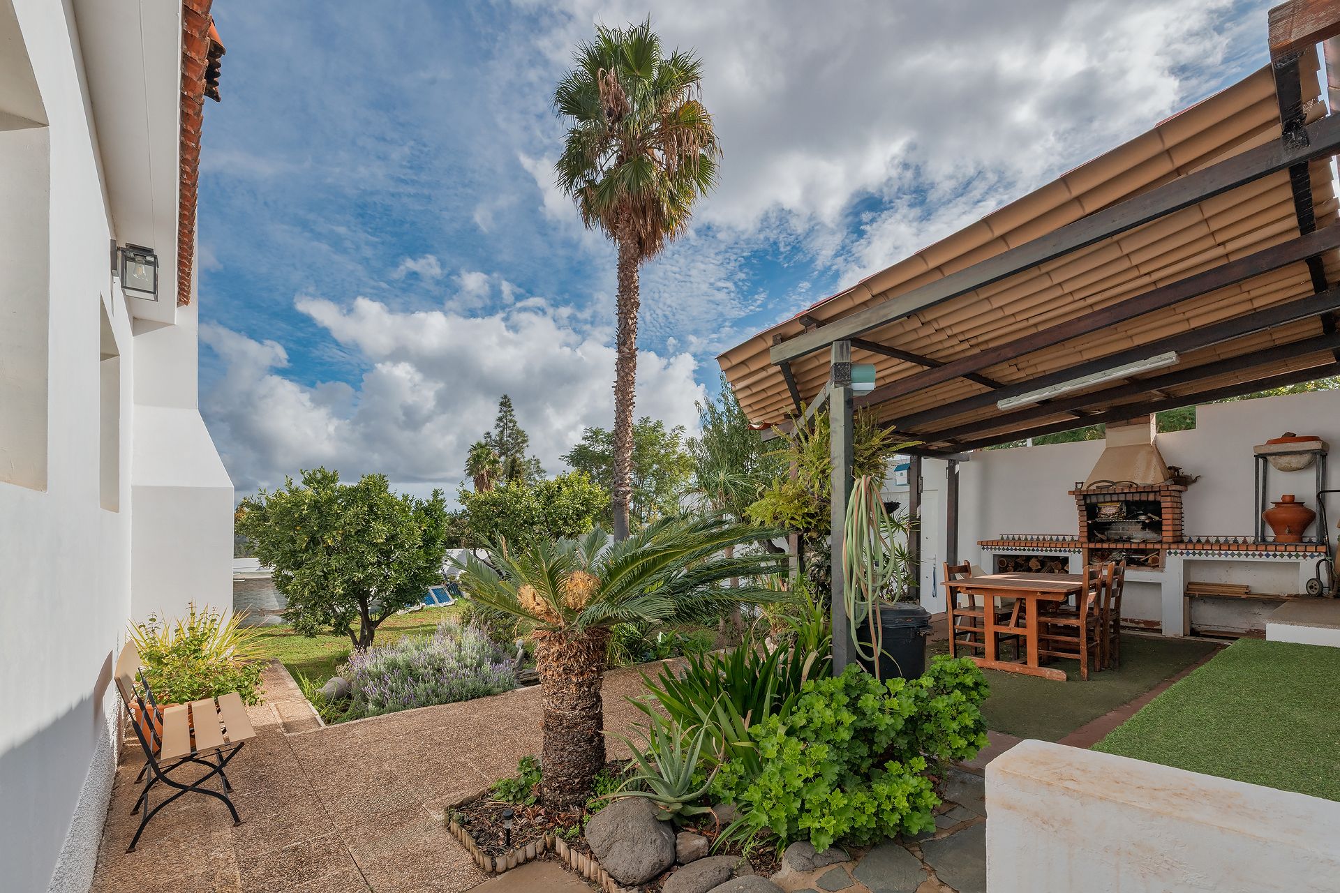 Terrace of House or chalet for sale in Valsequillo de Gran Canaria  with Air Conditioner, Private garden and Terrace