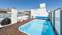 Swimming pool of Attic for sale in  Granada Capital  with Heating, Terrace and Swimming Pool