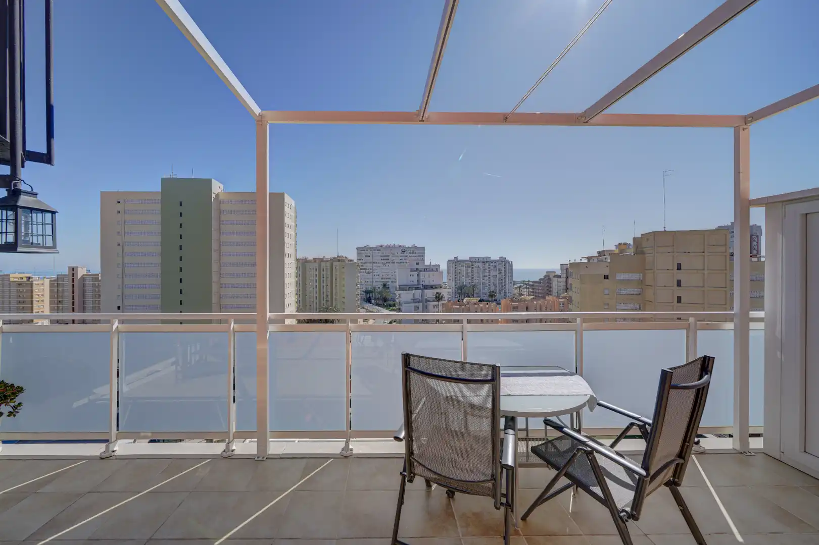 Terrasse von Dachboden zum Verkauf in La Pobla de Farnals mit Klimaanlage, Heizung und Terrasse