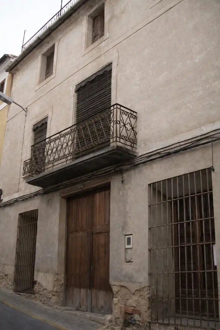 Vista exterior de Casa adosada en venta en L'Olleria con Terraza, Trastero y Balcón