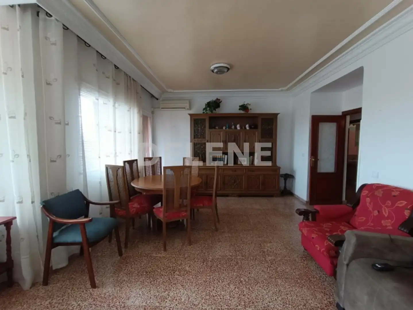 Living room of Flat for sale in Hellín  with Air Conditioner, Terrace and Furnished