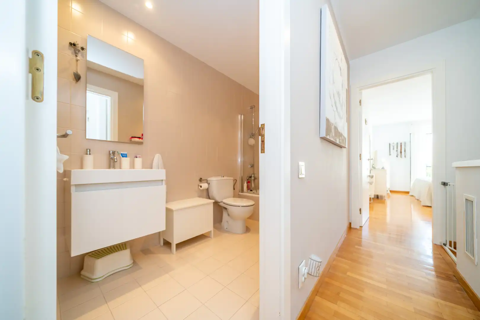 Baño de Casa adosada en venta en Calella con Aire acondicionado, Calefacción y Parquet