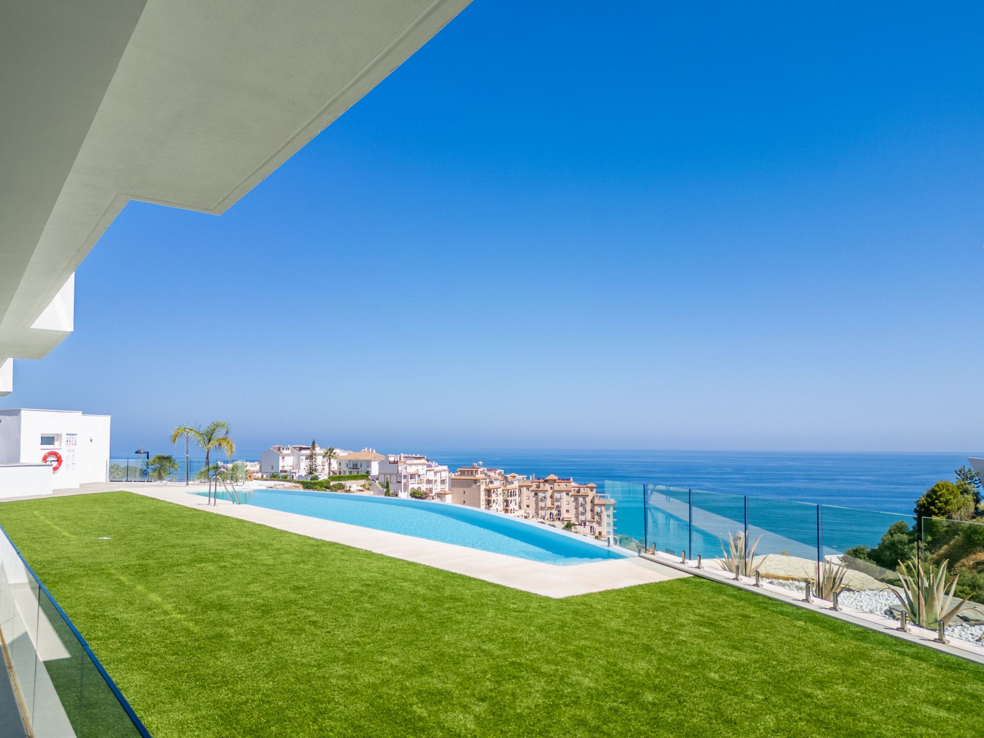 Piscina de Apartament de lloguer en Benalmádena amb Aire condicionat, Terrassa i Piscina