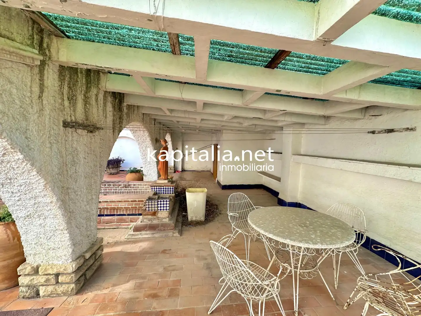 Terrasse von Haus oder Chalet zur Miete in Alcoy / Alcoi mit Terrasse