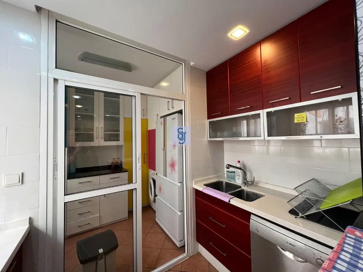 Cocina de Piso en venta en Málaga con Aire acondicionado, Amueblado y Lavadora