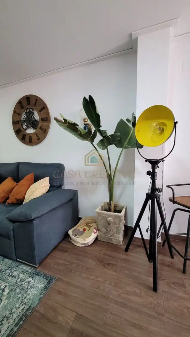 Sala d'estar de Pis en venda en L'Olleria amb Aire condicionat i Terrassa