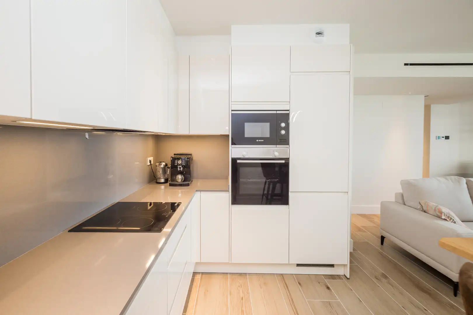 Cocina de Apartamento en venta en Castell d'Aro, Platja d'Aro i s'Agaró con Aire acondicionado, Terraza y Amueblado
