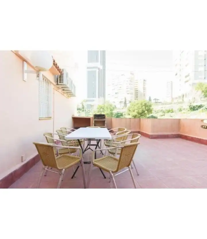 Terrassa de Apartament en venda en Benidorm amb Aire condicionat, Terrassa i Moblat