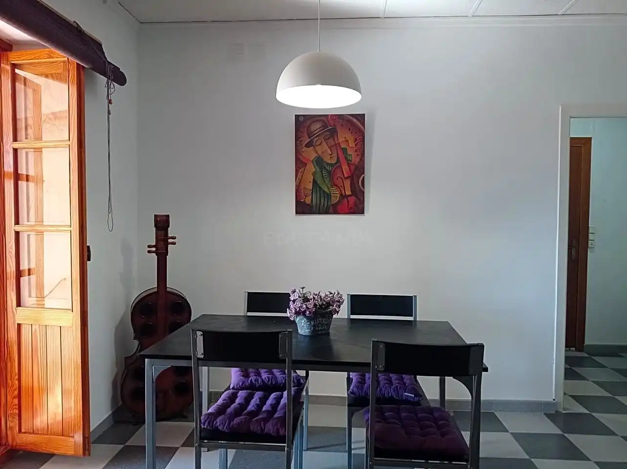 Comedor de Apartamento en venta en Alfara del Patriarca con Amueblado y Balcón
