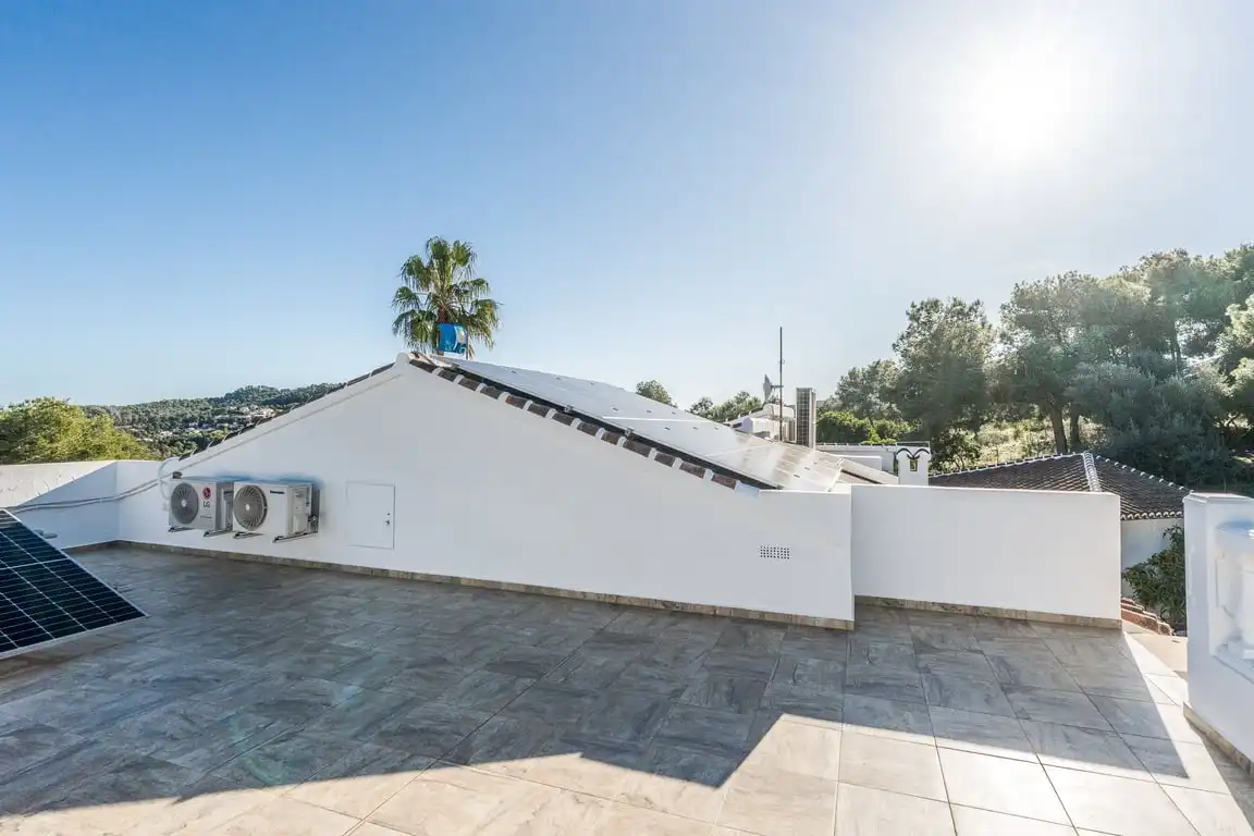 Terraza de Casa o chalet en venta en Jávea / Xàbia con Aire acondicionado, Jardín privado y Terraza
