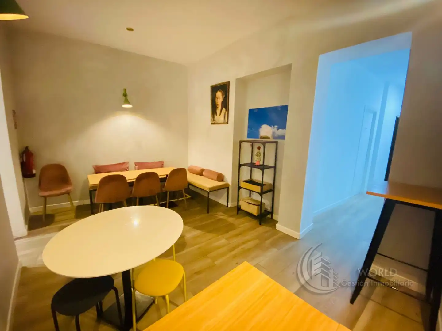 Comedor de Local en traspaso en Madrid con Aire acondicionado, Calefacción y Amueblado